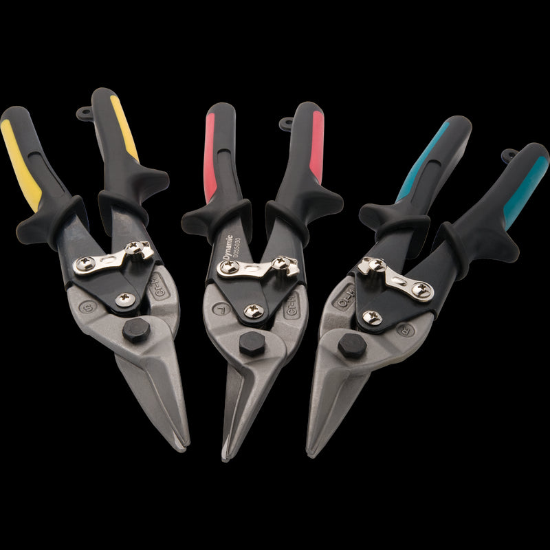 Dynamic D055205 - 3 PC AVIATION SNIPS SET DYNAMIC D055205 - eGrimesDirect