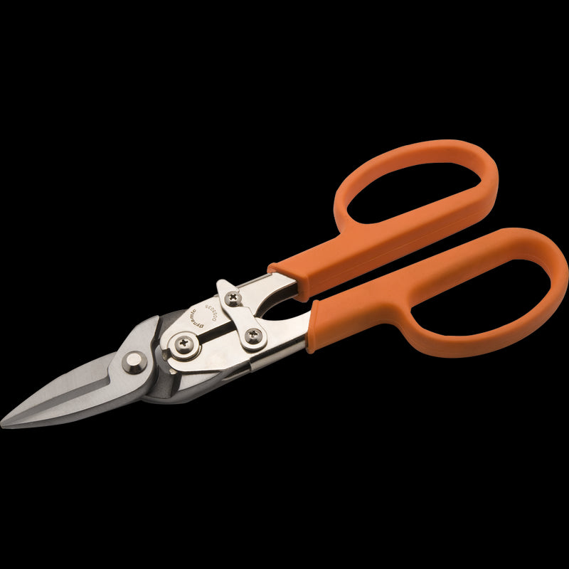 Dynamic D055034 - 8" COMPOUND TIN SNIPS - STRAIGHT DYNAMIC D055034 - eGrimesDirect