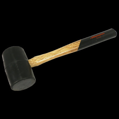 Dynamic D041000 - 1LB RUBBER MALLET - HICKORY HANDLE DYNAMIC D041000 - eGrimesDirect
