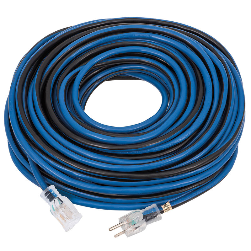 Startech JLEC-14100S - Contractor Grade Extension Cord Single Tap (14 Gauge 100 Foot) - eGrimesDirect