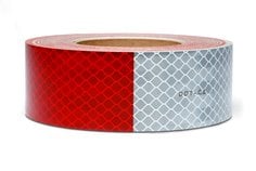3M 913-326 2INX50YD - Flexible Prismatic Conspicuity Markings 913-326 Red/White DOT (2 Inch x 50 Yards) 7010391314