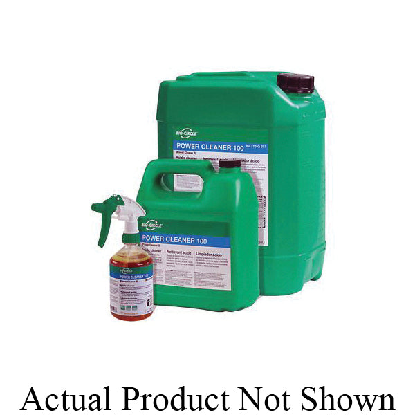 WALTER Power Cleaner 100/208L container, industrial cleaning product with bio-based formula and durable plastic packaging