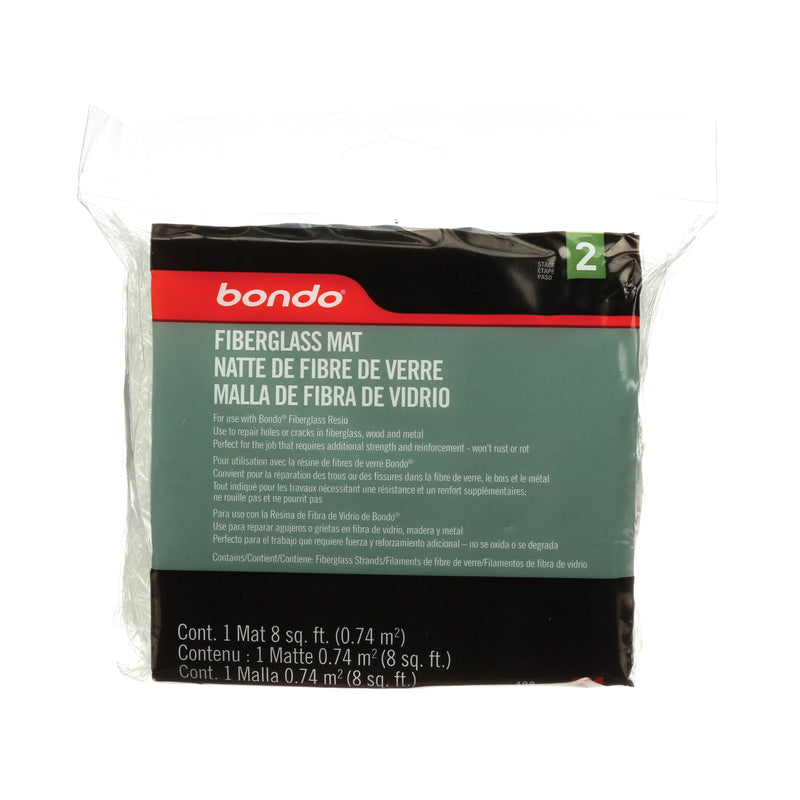 3M Bondo B-00488 - Bondo Fibreglass Mat 488 8 Sq. Ft. (2.5 m) 7000120013 - eGrimesDirect
