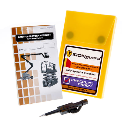 Ideal Whs Innovations 70-1071-FR - Checklist Caddy Electric Counterbalance French - eGrimesDirect