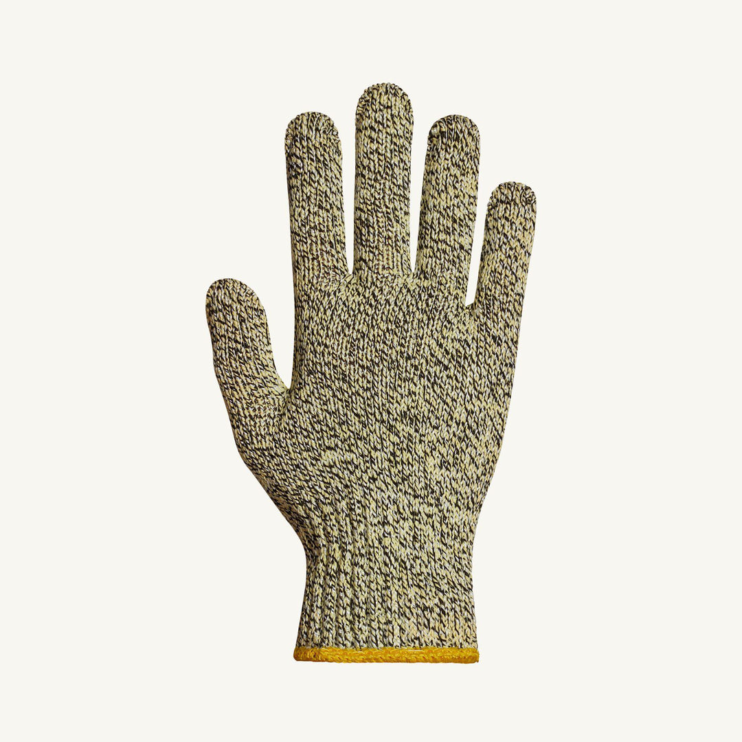 Reusable Superior Glove Contender SKGCXPS/XX blended Kevlar steel gloves with reinforced thumb, size 2X-Large, for enhanced safety.