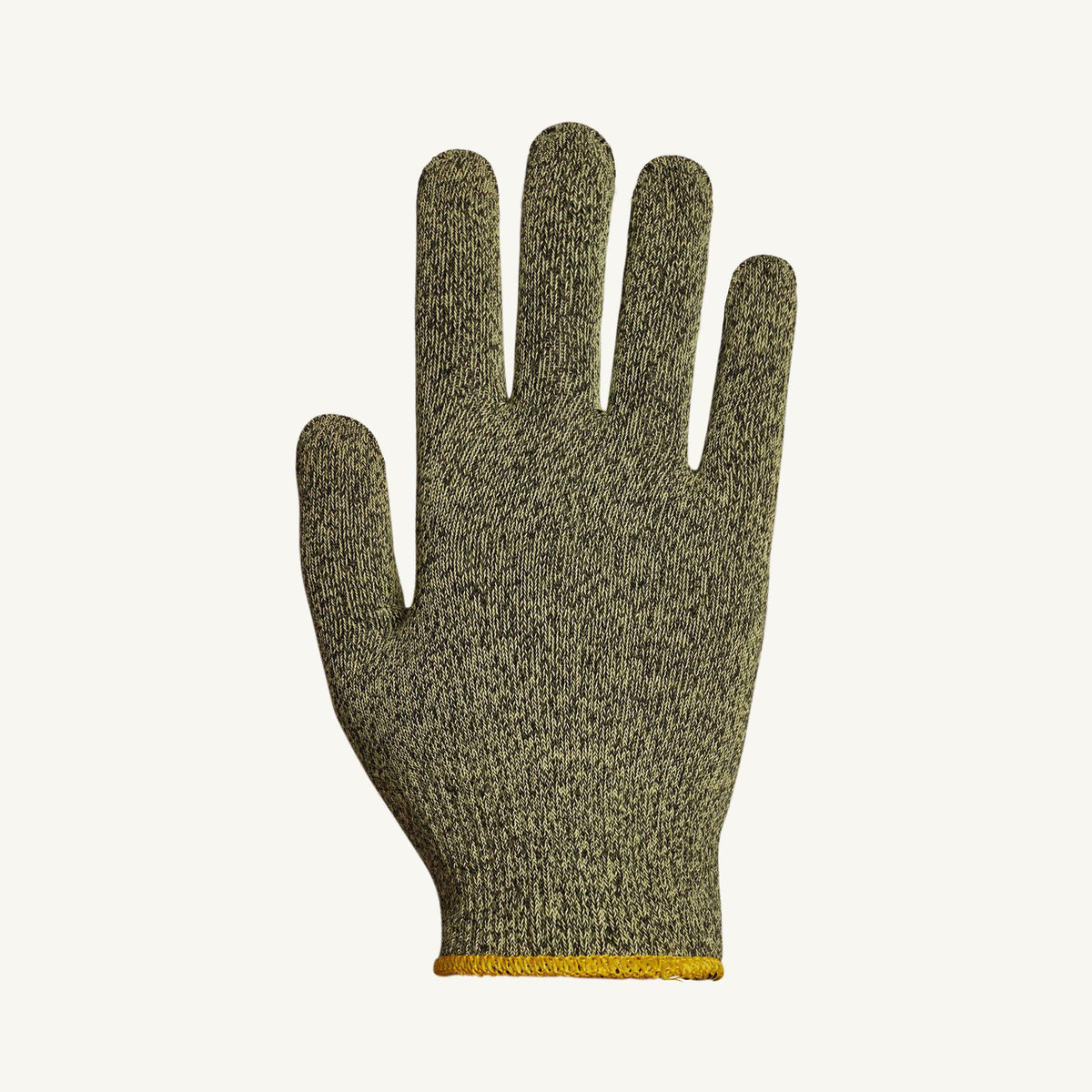 Reusable Superior Glove Dexterity S13KF-11 blended Kevlar gloves in size 11, showing flexible, protective handwear for industrial use.