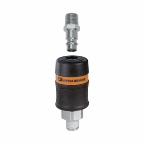 Dynabrade 97574 - 1/4 Inch Safety Male Coupler With Male Plug