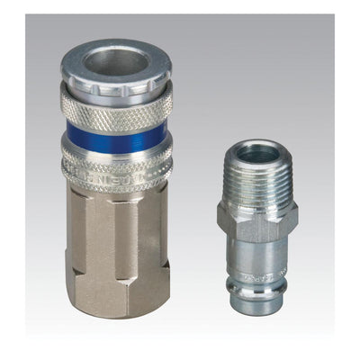Dynabrade 98273 - 1/2 Inch Female Coupler With 1/2 Inch Male Plug Assembly - eGrimesDirect