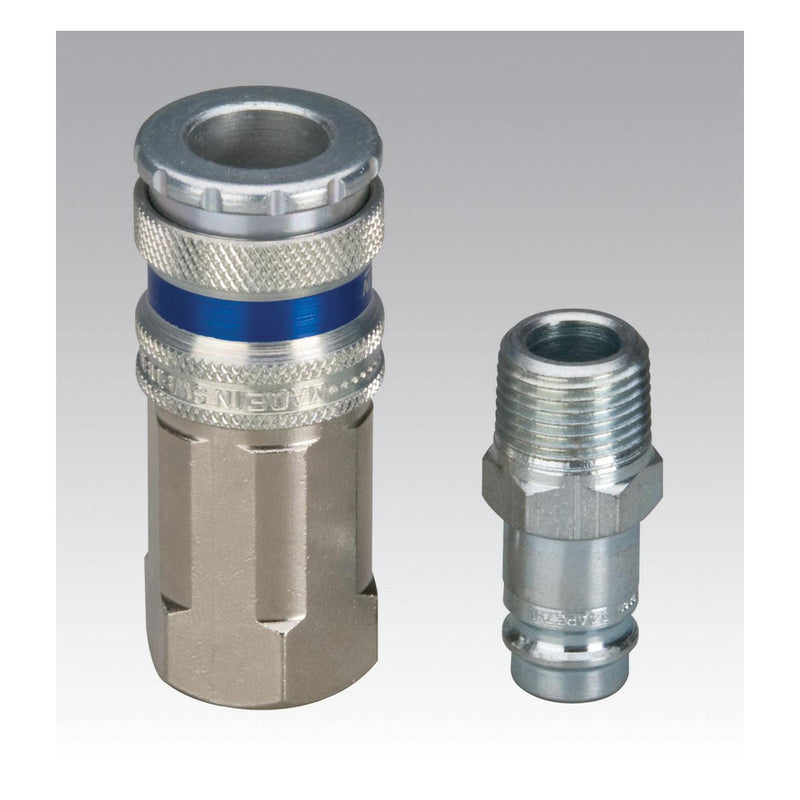 Dynabrade 98273 - 1/2 Inch Female Coupler With 1/2 Inch Male Plug Assembly - eGrimesDirect