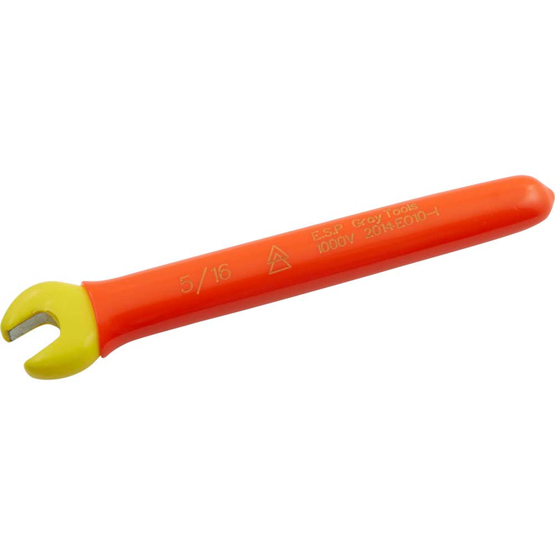 Gray E012-I - 1000V INSULATED OPEN END WRENCH. 3/8&