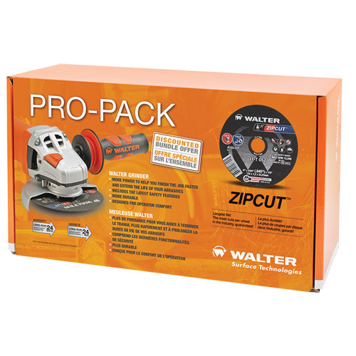 WALTER 30A905 - Propack: Super-5 Grdr &amp; Zipcut 5 Inch Kit