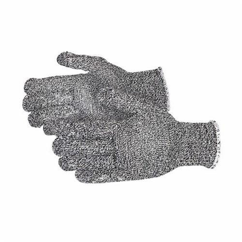 Superior Glove Emerald CX SWTACSL XL cut-resistant reusable gloves with blended knit and steel, size lock for secure fit.