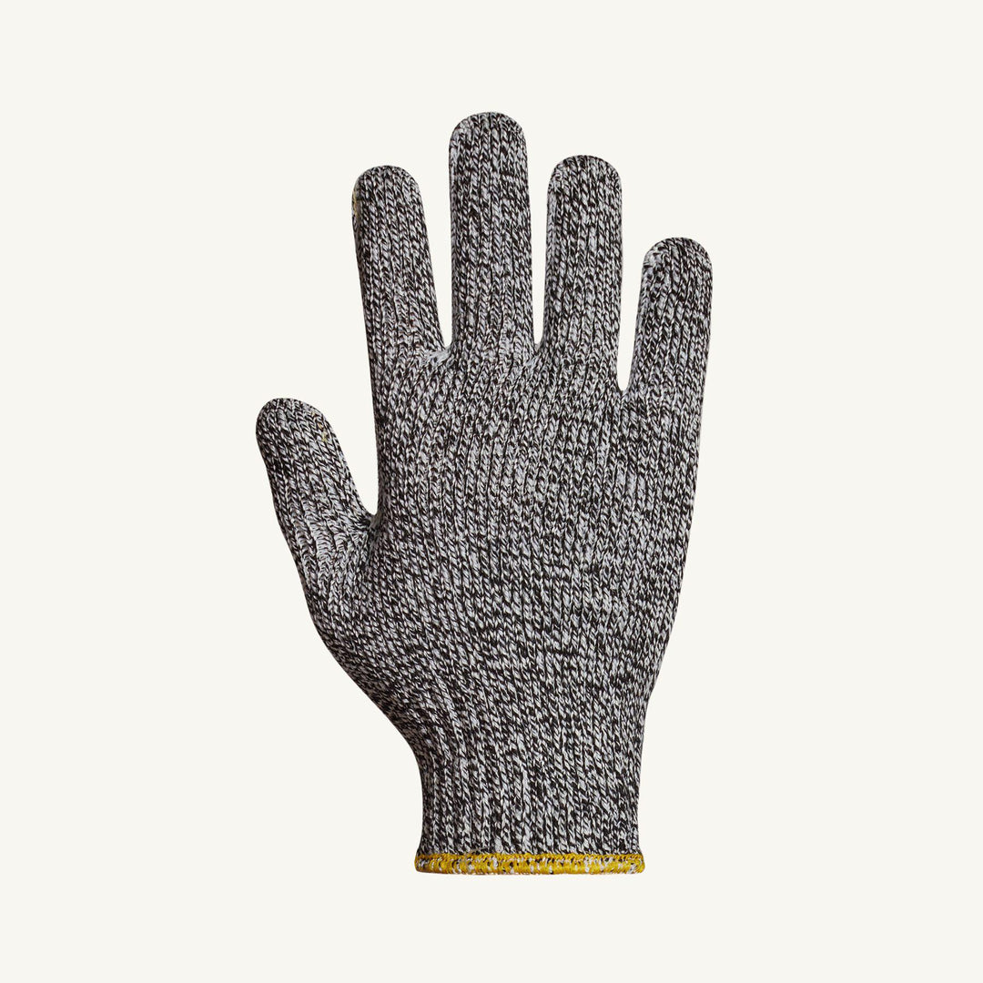 Superior Glove Emerald CX cut-resistant reusable gloves with blended knit and steel, size XXL, featuring size lock for a secure fit.