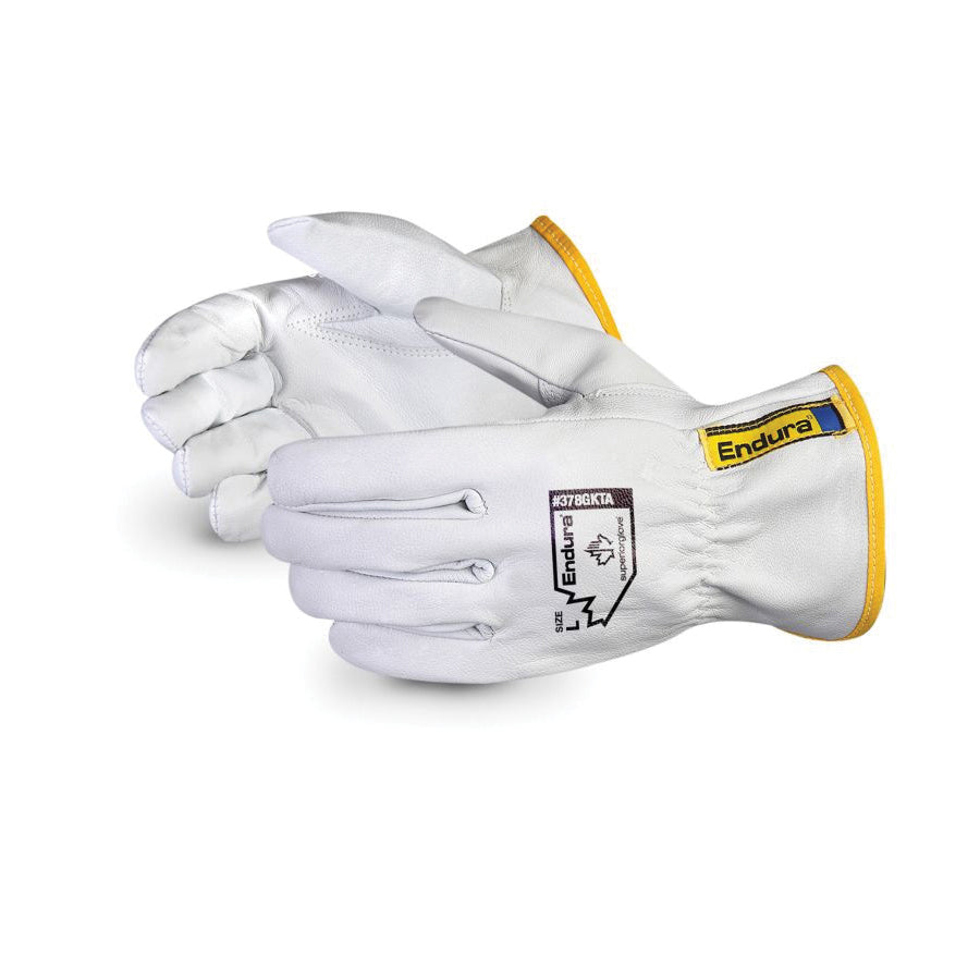 Unlined goat-skin drivers glove from Superior Glove, Endura 378GKTAXXL, in 2X-Large with keystone thumb for durability and comfort.