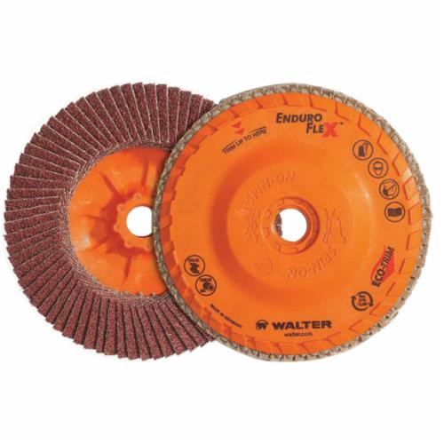 Walter Enduro-Flex 15R708 - 7 Inch x 7/8 Inch Type 27 80 Grit Enduro-Flex Flap Disc