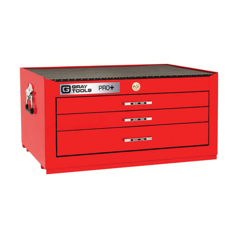 Gray 93503 - Pro+ 3 Drw Middle Chest 26 Inch X18 - eGrimesDirect