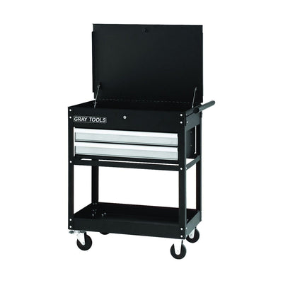 Dynamic D069103 - Middle Tray Utility Cart - eGrimesDirect