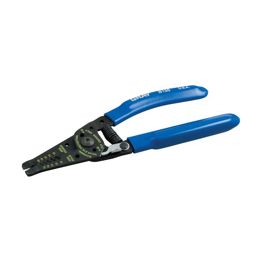 Gray B155 - PLIER WIRE CUTTER STRIPPERS 7