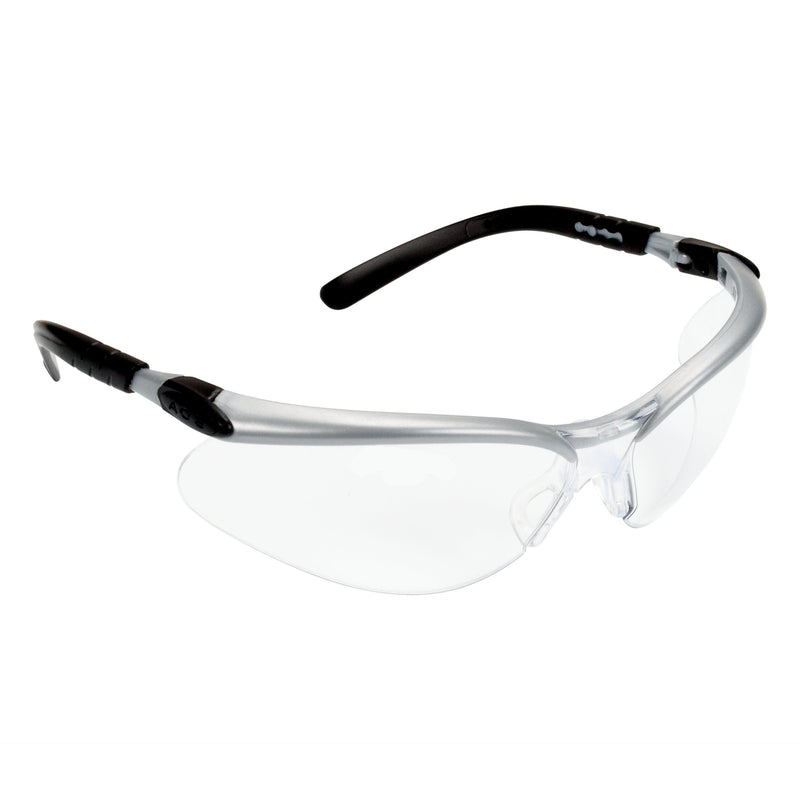 3M 11380-00000-20 - Bx Protective Eyewear 1138 Grey Anti-Fog Lens Silver/Black Frame 7000052795 - eGrimesDirect