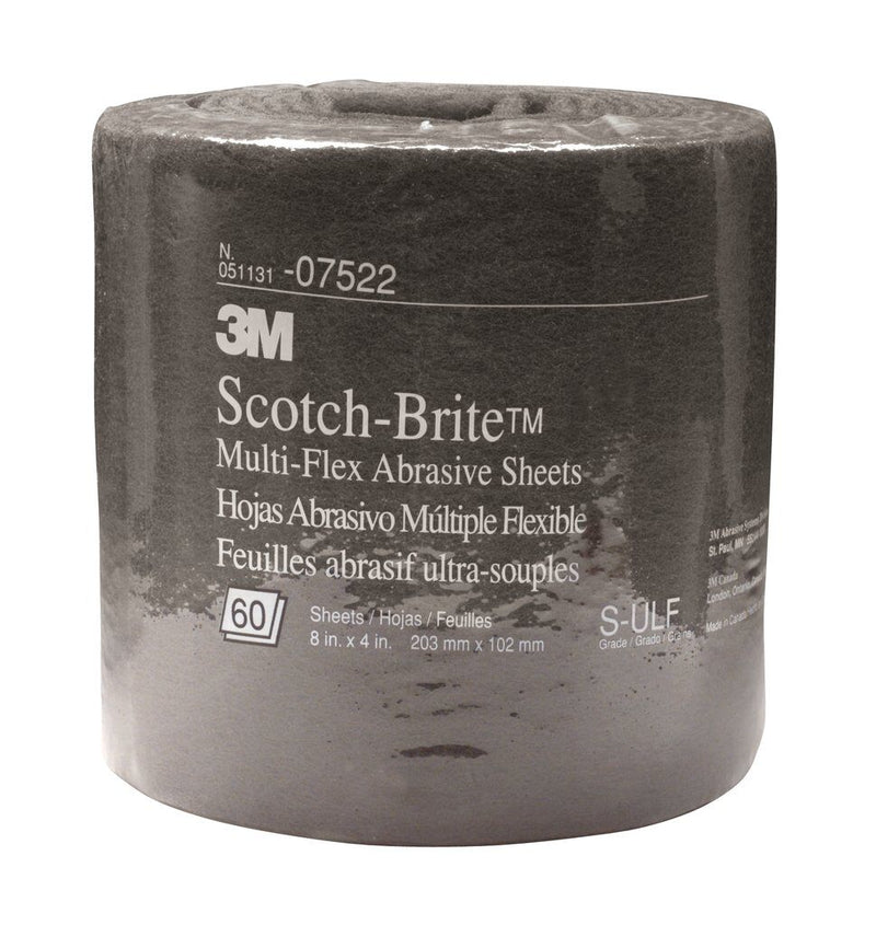 3M Scotch-Brite SB07522 - Non-Woven Rolls Scotch-Brite Mx-Sr Multi-Flex S Ultra Fine 8 Inchx20&
