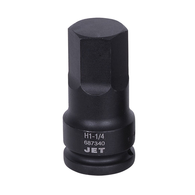 Jet 687340 - 3/4 Inch Dr X 1-1/4 Inch Impact Hex Bit Socket