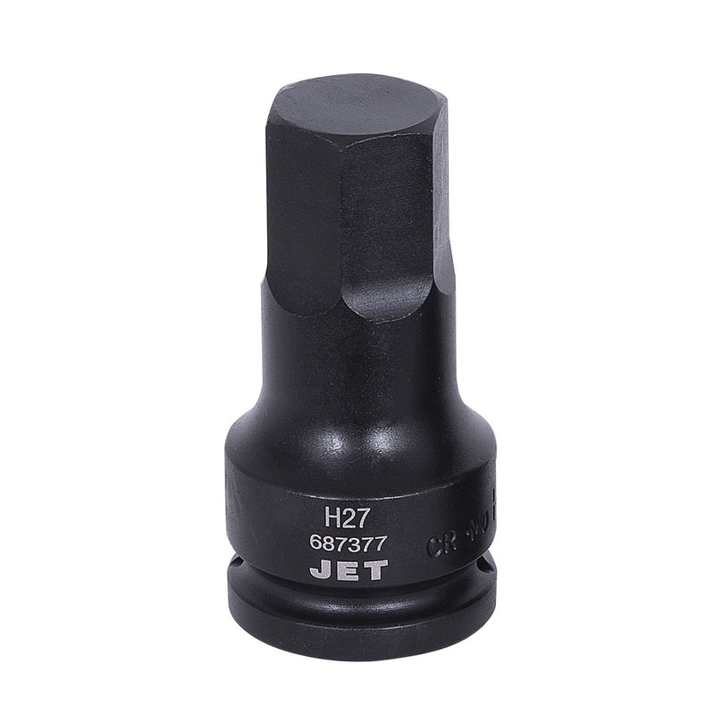 Jet 687377 - 3/4 Inch Dr X 27mm Impact Hex Bit Socket