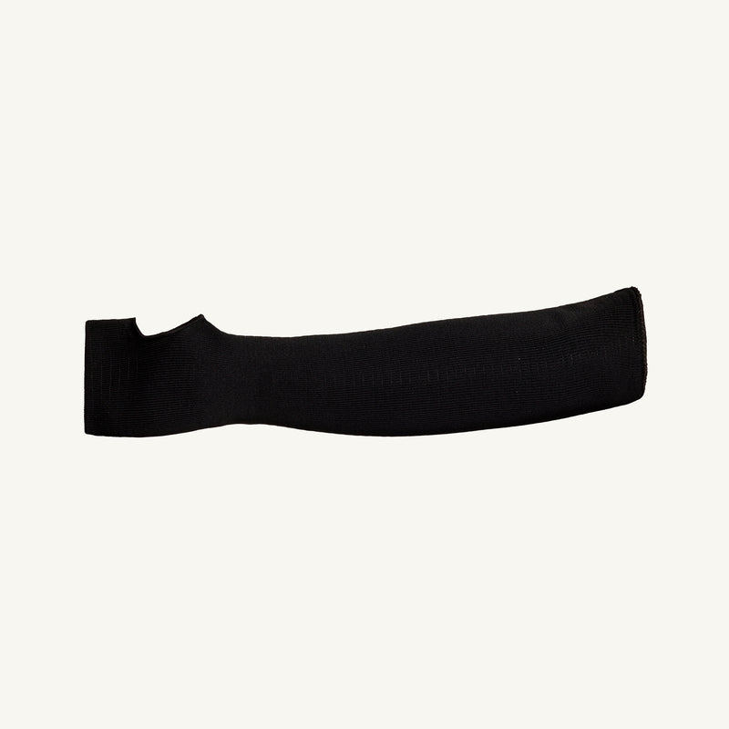 Superior Glove KPW14TH - Black Cutban Tubular Knit Double Layer 14" With Th Astm 2 Superior - eGrimesDirect