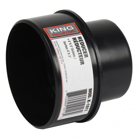 King Canada K-1011 - Reducer 4 Inch To 3 Inch
