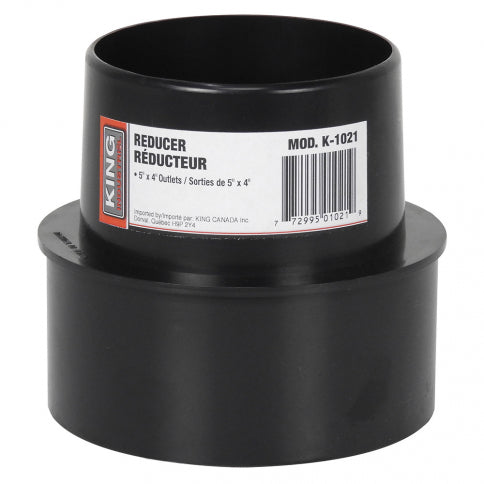 King Canada K-1021 - Reducer 5 Inch To 4 Inch