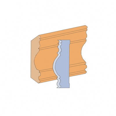 King Canada K-4537 - Knives Moulding Large Cove - eGrimesDirect