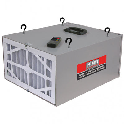 King Canada KAC-410 - Air Cleaner 3 Speed Remote 410Cfm - eGrimesDirect