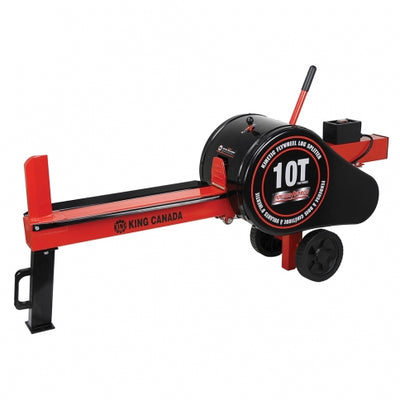 King Canada KC-10LS - 21 Inch Kinetic Flywheel Log Splitter (10 Ton) - eGrimesDirect