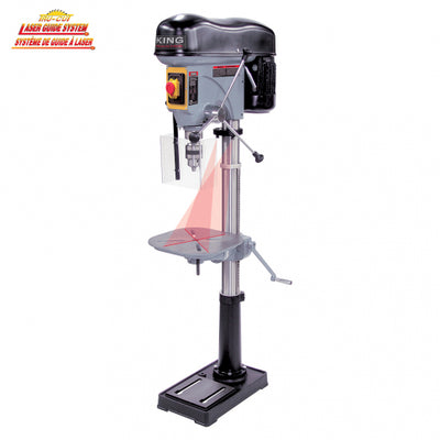 King Canada KC-119FC-LS - Drill Press, 17" Floor, Long Stroke,12 Speed, Safety Guard King Canada KC-119FC-LS - eGrimesDirect