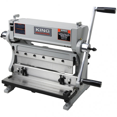 King Canada KC-1220 - Metal Shear Brake & Roll 12 Inch X 20 Gauge - eGrimesDirect