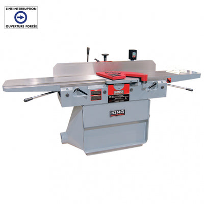 King Canada KC-125FX - Jointer 12 Inch Spiral Cutterhead 18 Amp 220V - eGrimesDirect