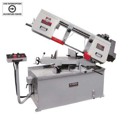 King Canada KC-228S-V-2 - Bandsaw Metal 10 Inch X 18 Inch Swivel Vs 220V - eGrimesDirect