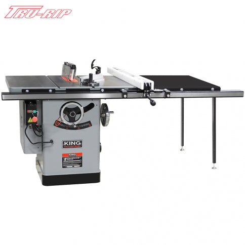 King Canada KC-26FXT/i50/5052 - Saw 10 Inch Table Riving Knife With 50 Inch Ind. Fence Lt - eGrimesDirect