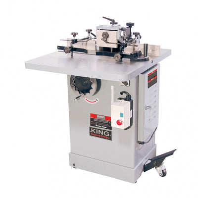 King Canada KC-351S - Shaper 1/2 Inch, 3/4 Inch 1 1/4 Inch 220V - eGrimesDirect