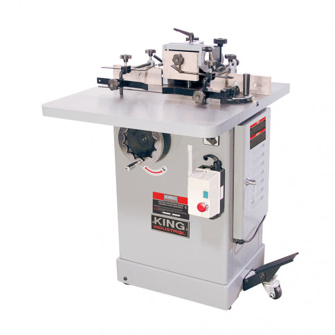 King Canada KC-351S - Shaper 1/2 Inch, 3/4 Inch 1 1/4 Inch 220V - eGrimesDirect