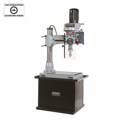 King Canada KC-35 - Drill Press Radial 38.5 Inch 5 Speed 1/2 Inch Chuck - eGrimesDirect