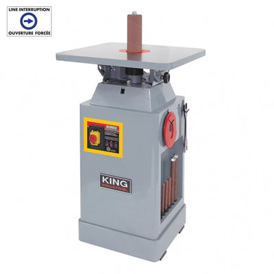 King Canada KC-OVS-FX3 - Sander, Oscillating Spindle, Floor King Canada KC-OVS-FX3 - eGrimesDirect