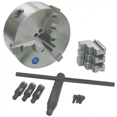 King Canada KLC-36-D1-4 - Chuck Lathe 6 Inch 3-Jaw D1-4 Camlock - eGrimesDirect
