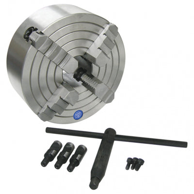King Canada KLC-48-D1-4 - Chuck Lathe 8 Inch 4-Jaw D1-4 Camlock - eGrimesDirect
