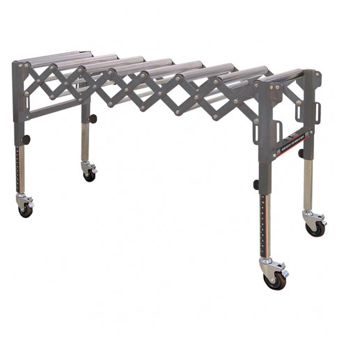 King Canada KRRS-109 - Stand Extendable & Flexible 9 Conveyor Rollers - eGrimesDirect