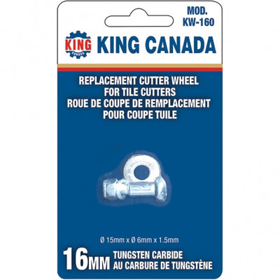 King Canada KW-160 - Cutter Wheel 16mm Replacement Fits Kc-16Tc/Kc-24Tc - eGrimesDirect