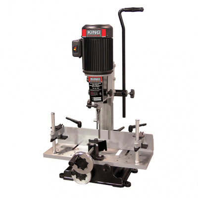 King Canada MA-1050ST - Hollow Chisel Mortiser With Tilting Head 5/8 Inch - eGrimesDirect