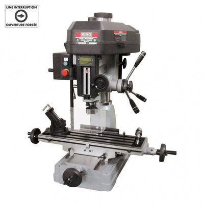 King Canada PDM-30 - Milling Drilling 16.5 Inch 2 Hp 110/220V - eGrimesDirect