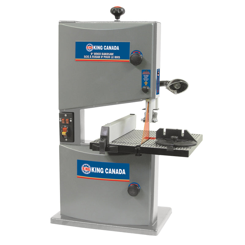 King Canada KC-902C - Bandsaw 9 Inch With Laser