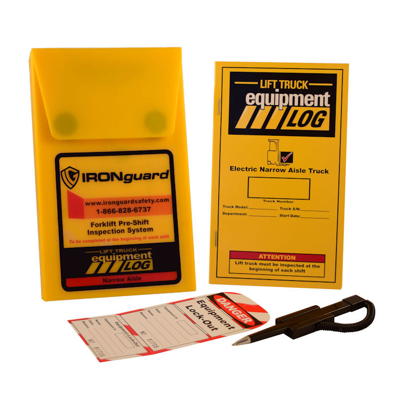 Ideal Whs Innovations 70-1064 - Electric Pallet Truck Lift Truck Log - eGrimesDirect