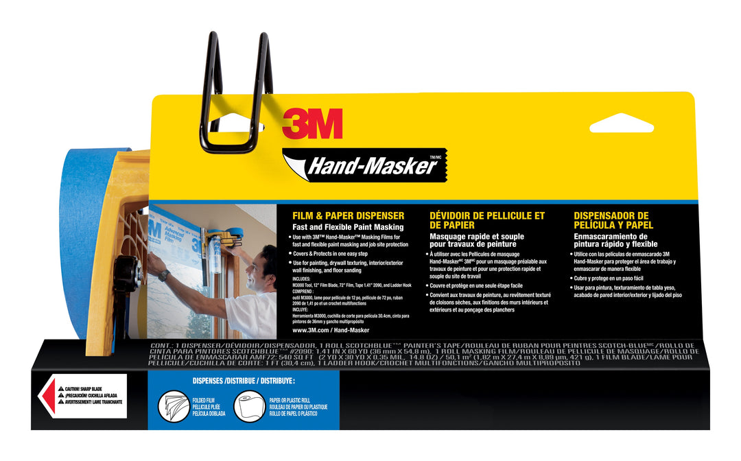 3M Hand-Masker M3000PAK pre-loaded dispenser kit.